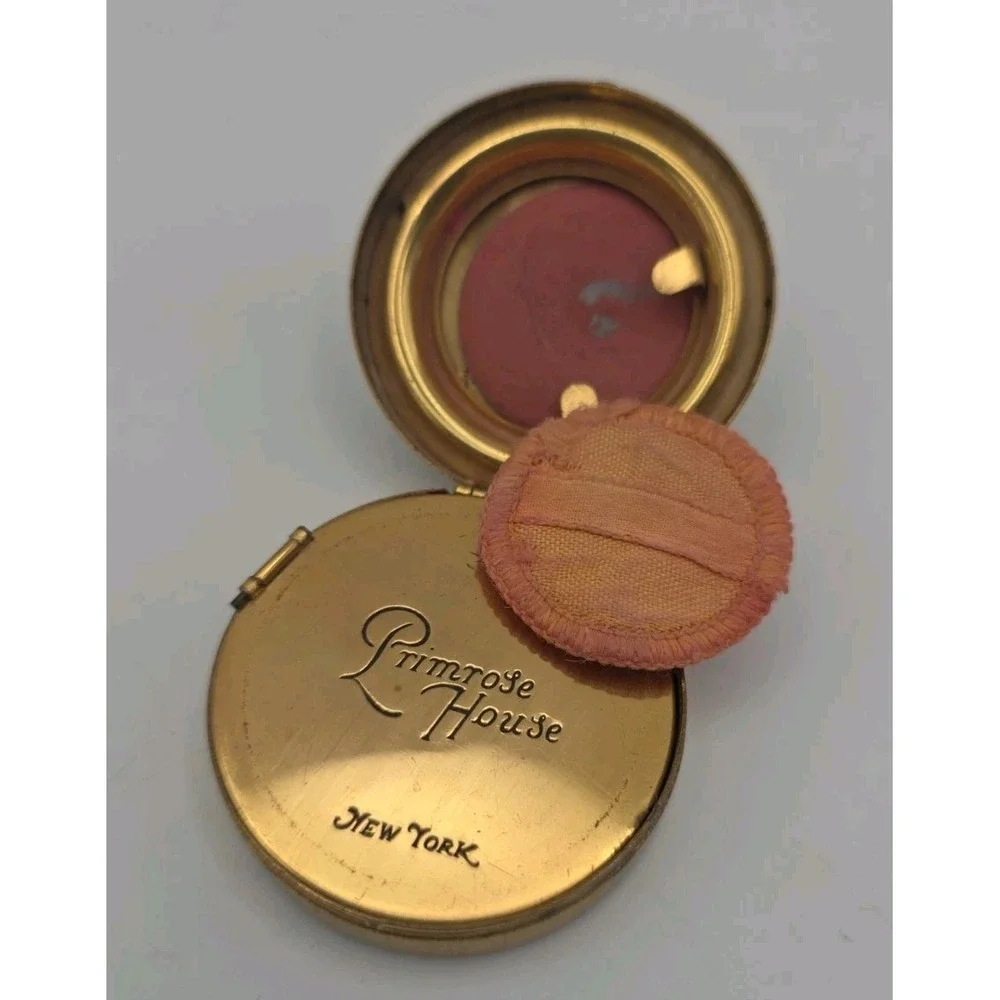 Vintage Primrose House Cosmetics 1920s Powder Compact Here Dwells Youth Salon